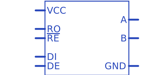 ADM485ARZ-REEL Analog Devices - Datasheet PDF, Footprint, Symbol ...