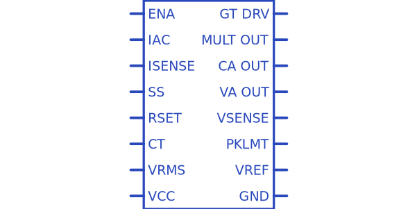 UC3854N Texas Instruments - Datasheet PDF, Footprint, Symbol ...