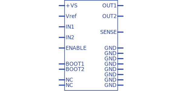 L6201 STMicroelectronics - Datasheet PDF, Footprint, Symbol & Technical ...