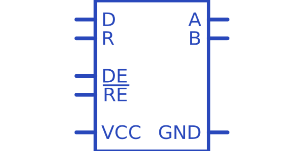 SN75176BP Texas Instruments - Datasheet PDF, Footprint, Symbol ...