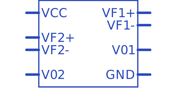 HCPL2630 onsemi - Datasheet PDF, Footprint, Symbol & Technical Specs