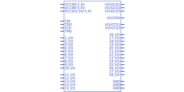 XC9536XL-10VQG44C Xilinx - Datasheet PDF, Footprint, Symbol & Technical ...