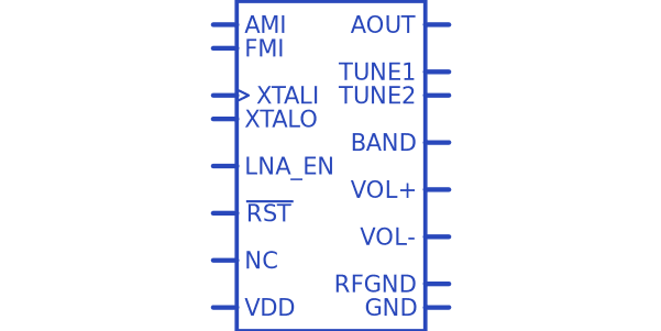 SI4825-A10-CS Silicon Labs - Datasheet PDF, Footprint, Symbol ...