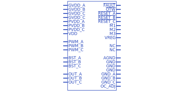 DRV8332DKDR 3-Phase PWM Motor Driver IC - 36SOP Package (1 Piece)